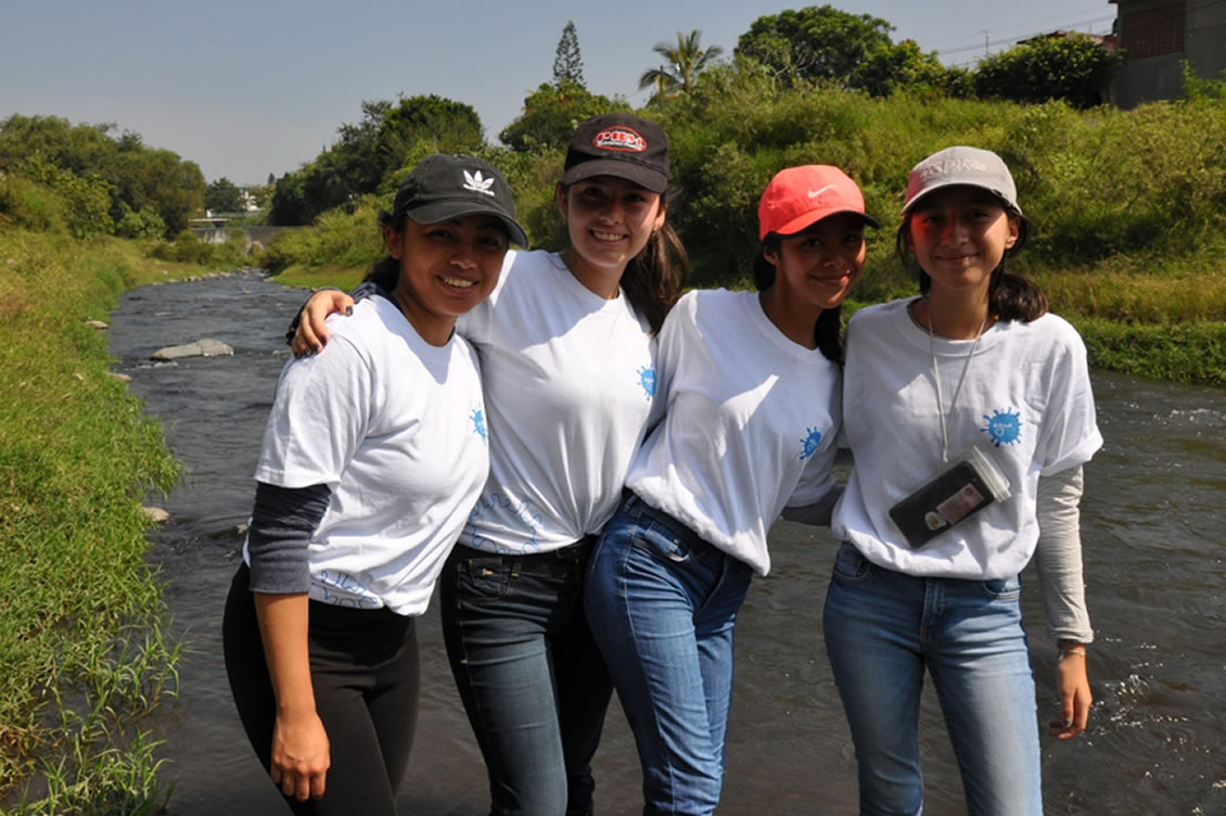 Muestreo en el río Cuautla: nuestra experiencia