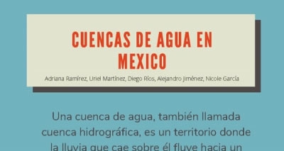 Cuencas de agua en México