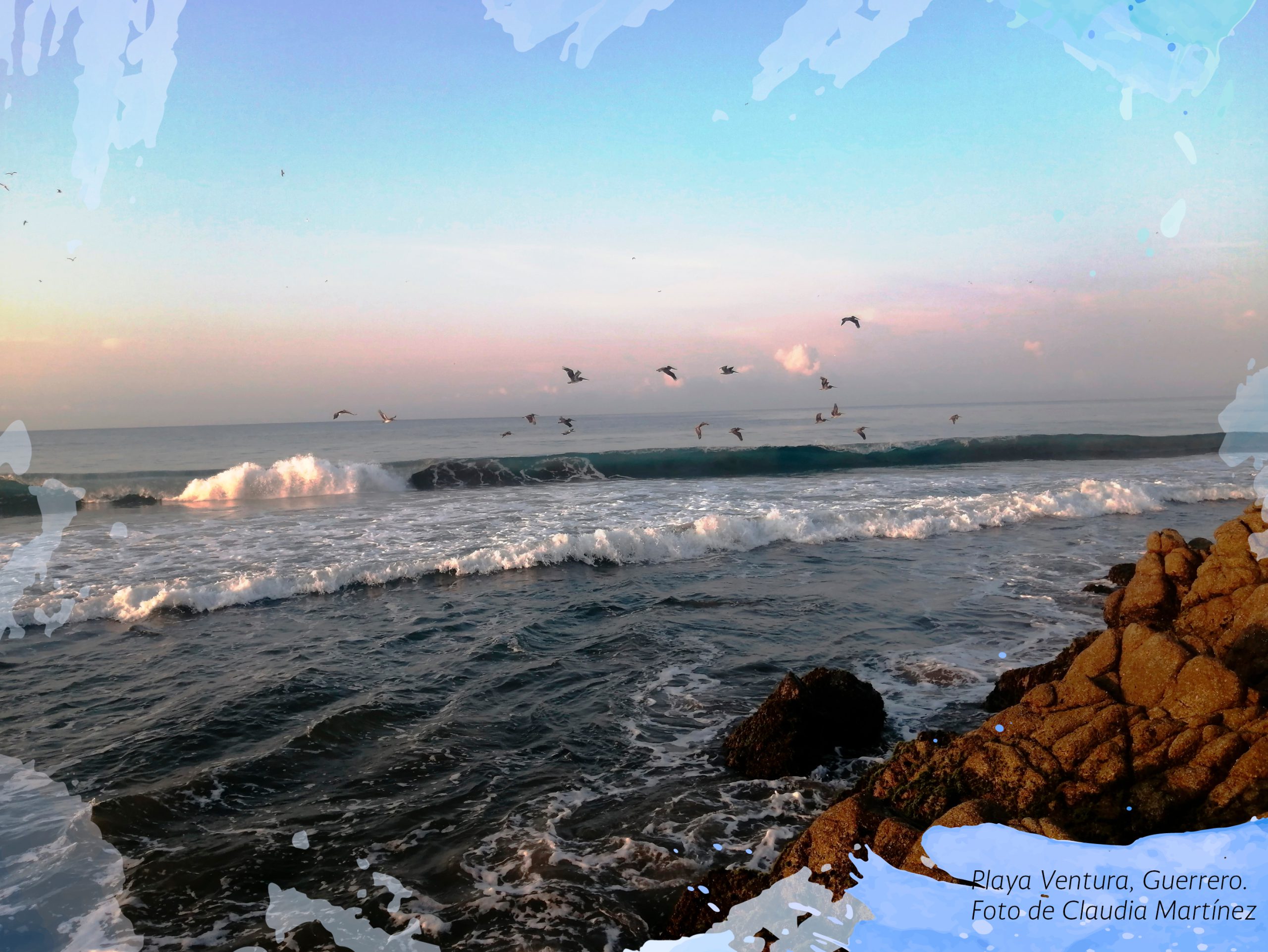 Playa Ventura, Guerrero. Foto de Claudia Martínez