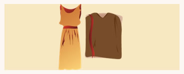 Egipcios, persas, escitas, griegos, romanos… ropa_1
