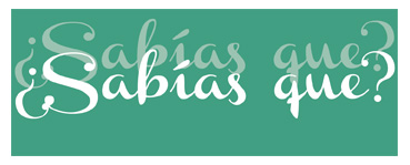 ¿Sabías que?